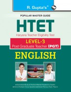 HTET (PGT) Post Graduate Teacher (Level-3) English Exam Guide