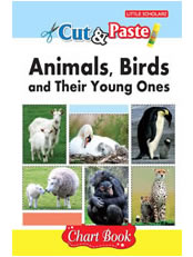 Cut & Paste - Animals, Birds and Their Young Ones