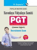 Navodaya Vidyalaya Samiti (NVS) PGT (Common Subject) Recruitment Exam Guide